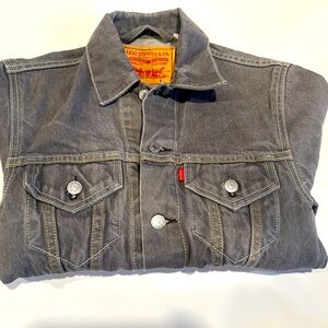 Levi's Gray Denim Jacket